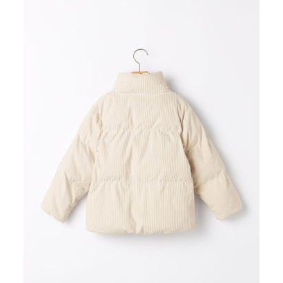 100～130cm /〈手洗い可能〉コーデュロイ 中綿 ブルゾン （アイボリー）｜詳細画像