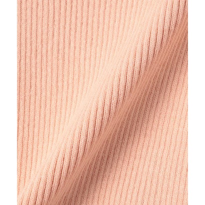 80～90cm / 〈手洗い可能〉フリル ネック リブニット  （ブラック）｜詳細画像