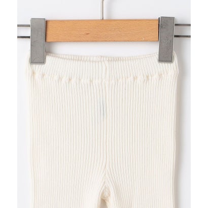 80～90cm /〈手洗い可能〉リブ レギンス パンツ （ブラック）｜詳細画像