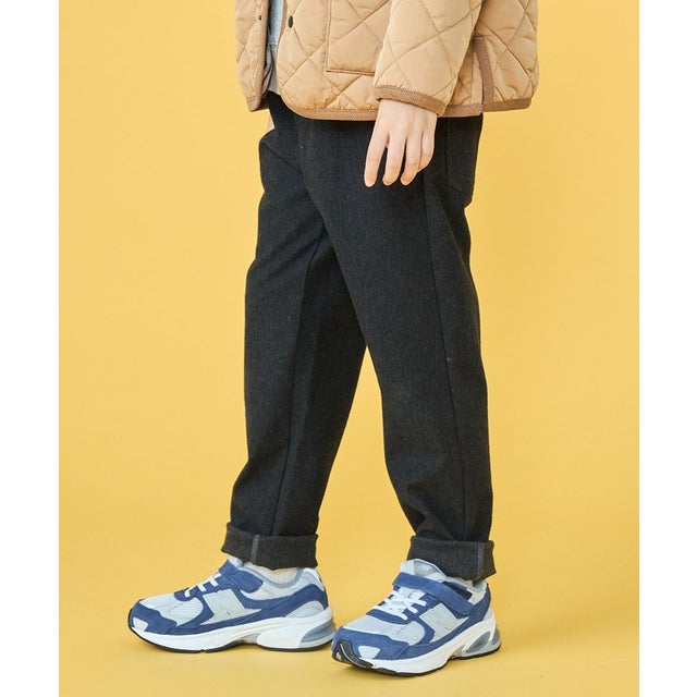 100～130cm /ワンダーシェイプ ストレッチ ウォーム パンツ （チャコールグレー）
