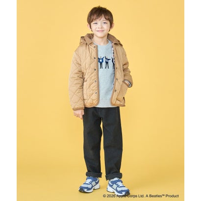 100～130cm /ワンダーシェイプ ストレッチ ウォーム パンツ （トップグレー）｜詳細画像