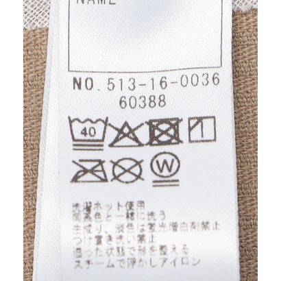 90cm / コーデュロイ ワイド テーパード パンツ  （ブラウン系）｜詳細画像