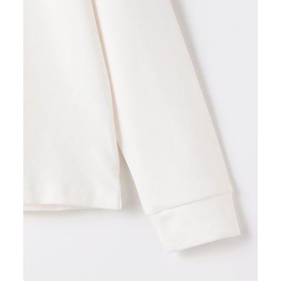 140～150cm / フリルカラー ロングスリーブ カットソー （ライトグレー）｜詳細画像