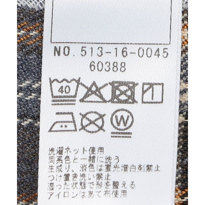 シップス SHIPS 90cm / チェック ワイド テーパードパンツ （ブラウン系）｜詳細画像