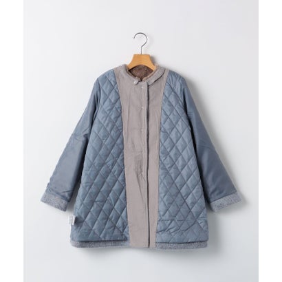 140～150cm /2WAY シャギー コート （ライトブルー）｜詳細画像