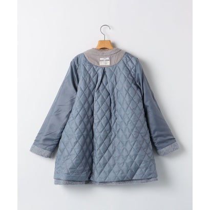140～150cm /2WAY シャギー コート （ライトブルー）｜詳細画像
