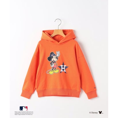シップス SHIPS 85～95cm / ミッキーマウス【MLB】プリント スウェット パーカ （オレンジ）｜詳細画像