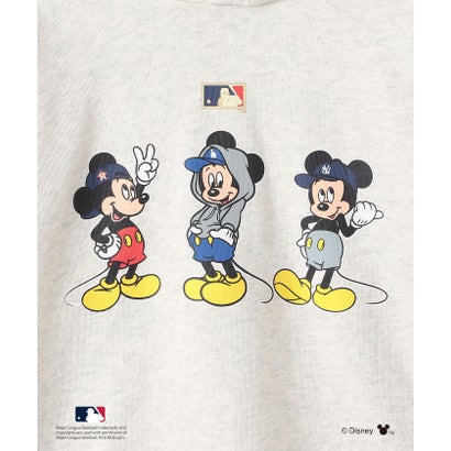 シップス SHIPS 85～95cm / ミッキーマウス【MLB】プリント スウェット パーカ （オレンジ）｜詳細画像