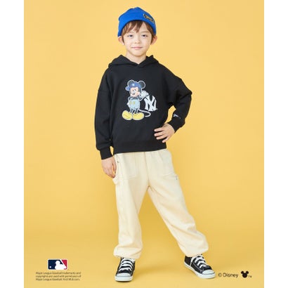 シップス SHIPS 100～125cm / ミッキーマウス【MLB】プリント スウェット パーカ （ブラック）｜詳細画像