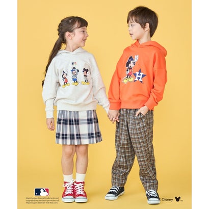 シップス SHIPS 100～125cm / ミッキーマウス【MLB】プリント スウェット パーカ （ブラック）｜詳細画像