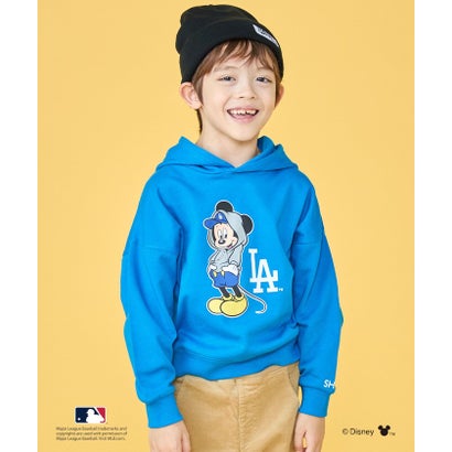 シップス SHIPS 100～125cm / ミッキーマウス【MLB】プリント スウェット パーカ （ブラック）｜詳細画像