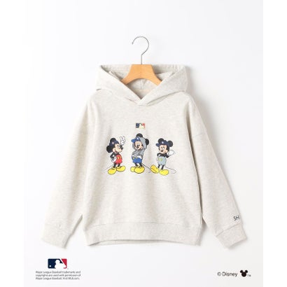 シップス SHIPS 100～125cm / ミッキーマウス【MLB】プリント スウェット パーカ （ブラック）｜詳細画像