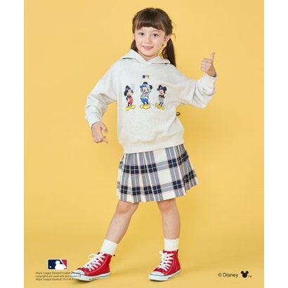 シップス SHIPS 100～125cm / ミッキーマウス【MLB】プリント スウェット パーカ （ナチュラル）｜詳細画像