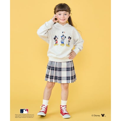 シップス SHIPS 100～125cm / ミッキーマウス【MLB】プリント スウェット パーカ （オレンジ）｜詳細画像