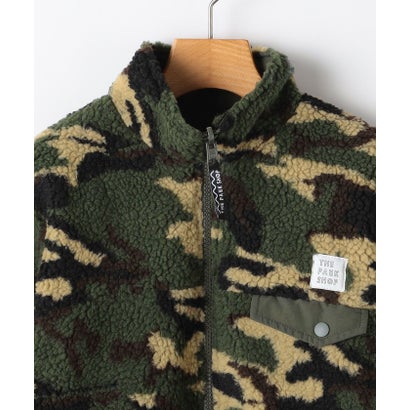 THE PARK SHOP:125～145cm/ REVERSIBLE PARK JACKET ジャケット （オリーブ）｜詳細画像