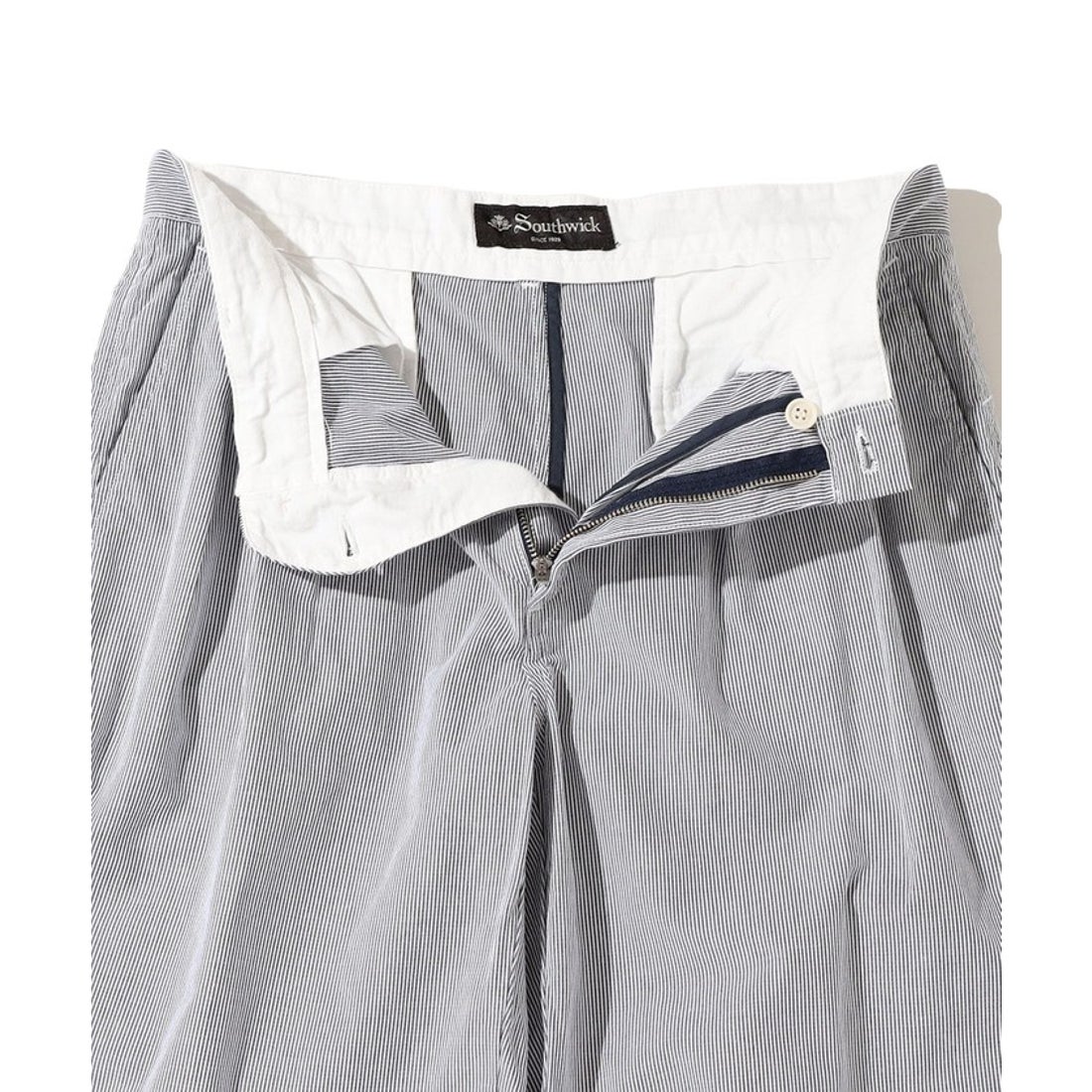 シップス SHIPS Southwick Gate Label: コードレーン 2タックパンツ