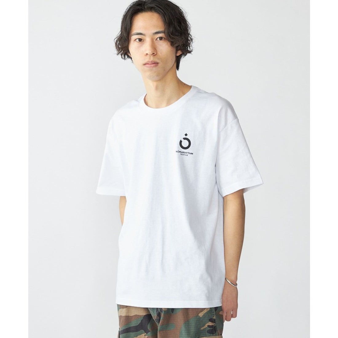 SHIPS（シップス）【SHIPS別注】NOMARHYTHM TEXTILE: 川内倫子 フォト Tシャツ （ホワイト系） 5,280円