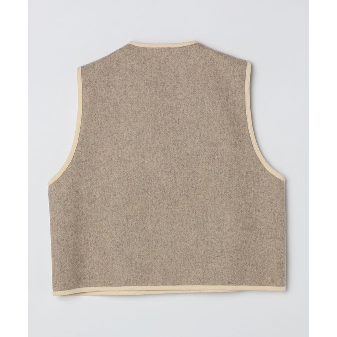 シップス SHIPS TAKE&SONS: MELTON POCKET VEST （ナチュラル 