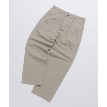 C.P.COMPANY: COTTON GABARDINE LOOSE PANTS （ベージュ系）｜詳細画像
