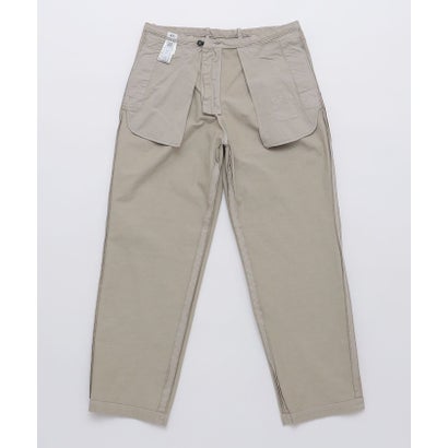 C.P.COMPANY: COTTON GABARDINE LOOSE PANTS （ベージュ系）｜詳細画像