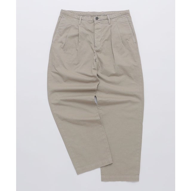 C.P.COMPANY: COTTON GABARDINE LOOSE PANTS （ベージュ系）