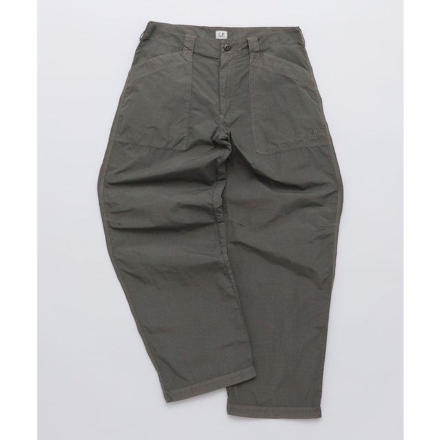 C.P.COMPANY: FLATT NYLON LOOSE PANTS （チャコールグレー）