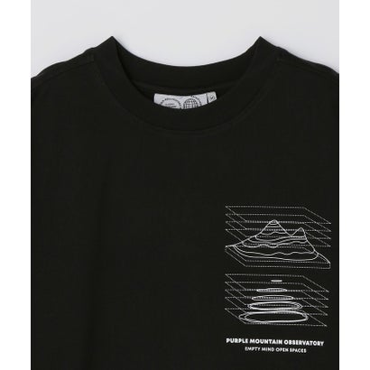 PURPLE MOUNTAIN OBSERVATORY: MAP PROJECTIONS LONG SLEEVE TEE （ブラック）｜詳細画像