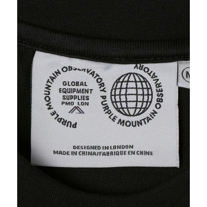PURPLE MOUNTAIN OBSERVATORY: MAP PROJECTIONS LONG SLEEVE TEE （ブラック）｜詳細画像