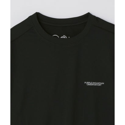 PURPLE MOUNTAIN OBSERVATORY: LONG SLEEVE TAPED PERFORMANCE TEE （ブラック）｜詳細画像
