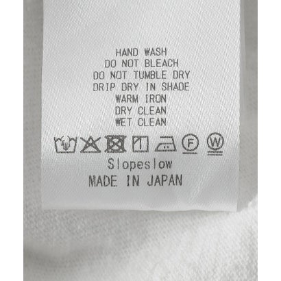 Slopeslow: REVERSE PILE TEE （ダークグレー）｜詳細画像