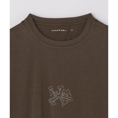 シップス SHIPS Portal: LATERAL PEAK SHORT SLEEVE TEE （ブラウン）｜詳細画像