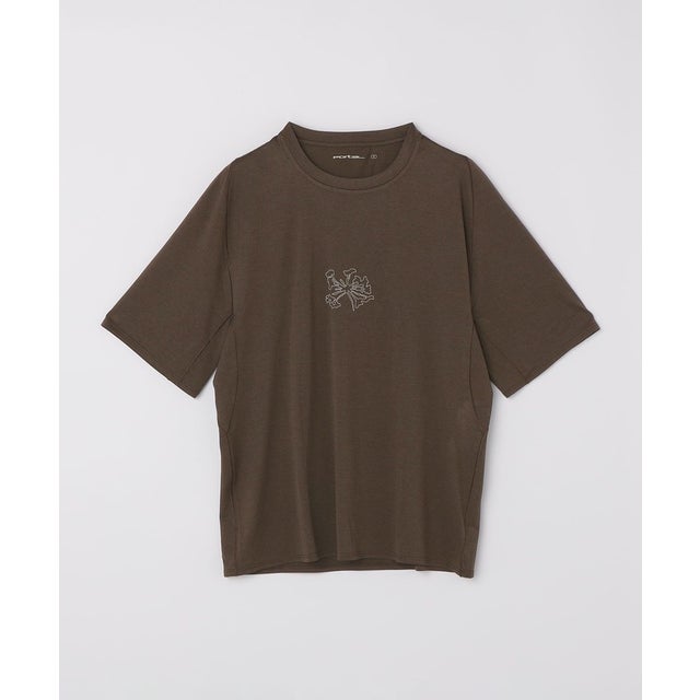 Portal: LATERAL PEAK SHORT SLEEVE TEE （ブラウン）