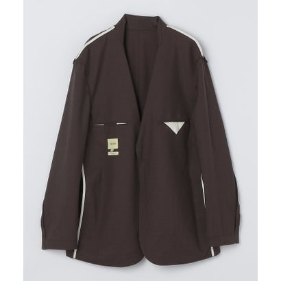 DE BONNE FACTURE: WRITERS JACKET （ブラウン）｜詳細画像
