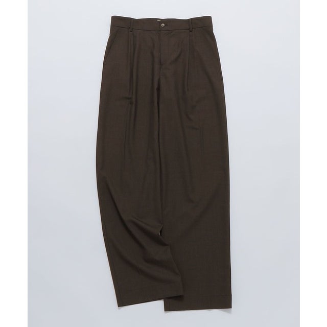 DE BONNE FACTURE: GRANDAD TROUSERS （ブラウン）