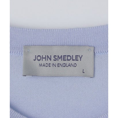 JOHN SMEDLEY: KEMPTON シーアイランド コットン ニット Tシャツ （イエロー）｜詳細画像