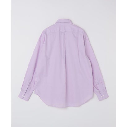 MARCEL LASSANCE: BUTTON DOWN SHIRTS LONG SLEEVE （ラベンダー）｜詳細画像