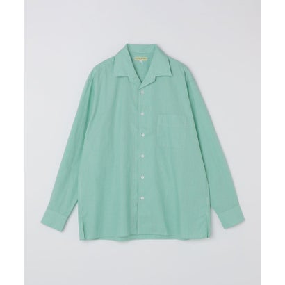 MARCEL LASSANCE: SHIRT OUTER SQUARE （グリーン）｜詳細画像