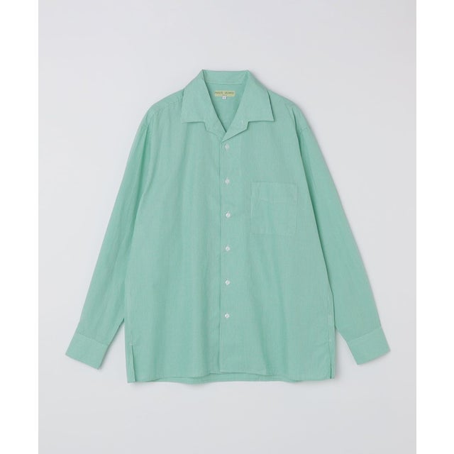 MARCEL LASSANCE: SHIRT OUTER SQUARE （グリーン）