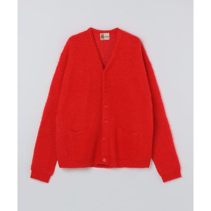 シップス SHIPS 【City Ambient Products別注】TOWNCRAFT: MOHAIR SHAGGY CARDIGAN （ライトオリーブ）｜詳細画像