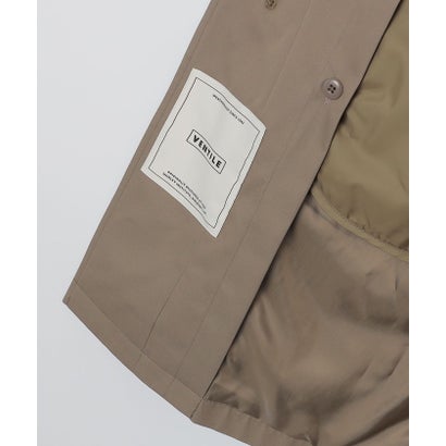 シップス SHIPS 〈撥水加工〉シンサレート ライナー付き VENTILE(R) コットン ステンカラー コート （ベージュ系）｜詳細画像