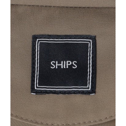 シップス SHIPS 〈撥水加工〉シンサレート ライナー付き VENTILE(R) コットン ステンカラー コート （オリーブ）｜詳細画像