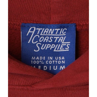 Atlantic Coastal Supplies: ATLANTIC ARCH HOODIE （ワインレッド）｜詳細画像