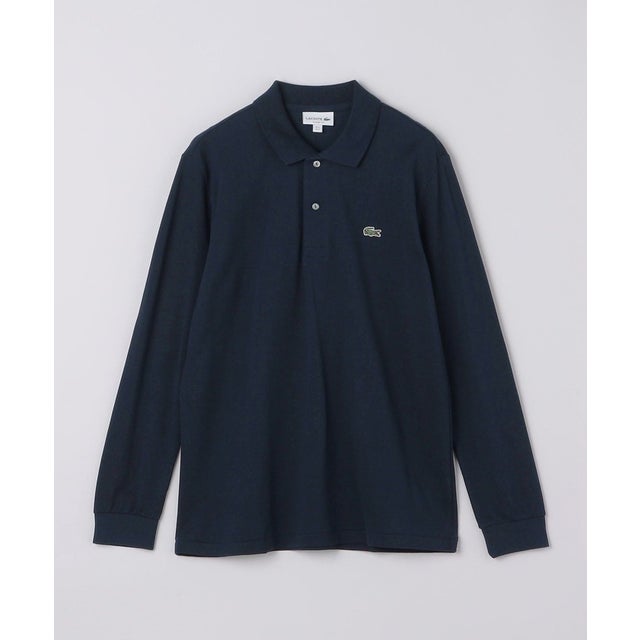 LACOSTE: LONG SLEEVE POLO （ネイビー）