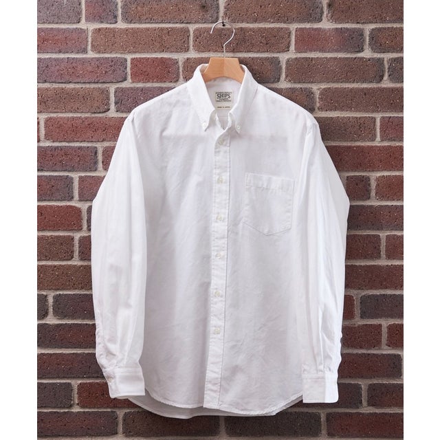 AUTHENTIC:〈MADE IN JAPAN〉スーピマ オックスフォード ボタンダウンシャツ （ホワイト）