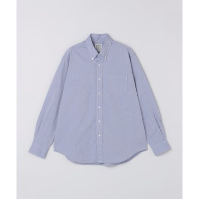 AUTHENTIC:〈MADE IN JAPAN〉スーピマ オックスフォード ボタンダウンシャツ （ブルー）｜詳細画像