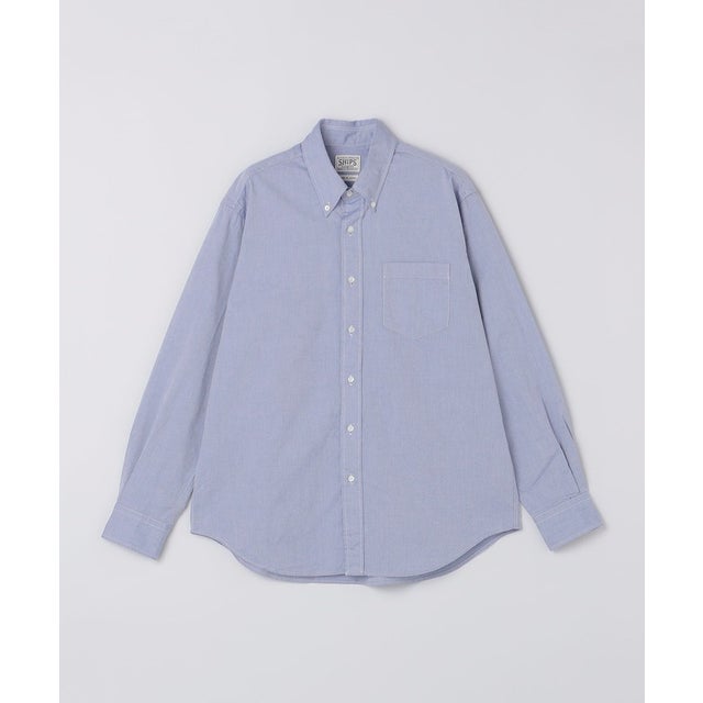 AUTHENTIC:〈MADE IN JAPAN〉スーピマ オックスフォード ボタンダウンシャツ （ブルー）
