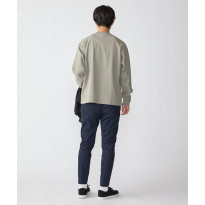 【WEB限定】〈吸水速乾〉マルチファンクション ワッフル ポケット ロングスリーブTシャツ （オフホワイト）｜詳細画像