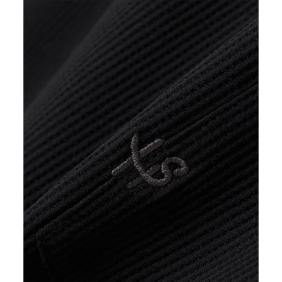 【WEB限定】〈吸水速乾〉マルチファンクション ワッフル ポケット ロングスリーブTシャツ （ネイビー）｜詳細画像