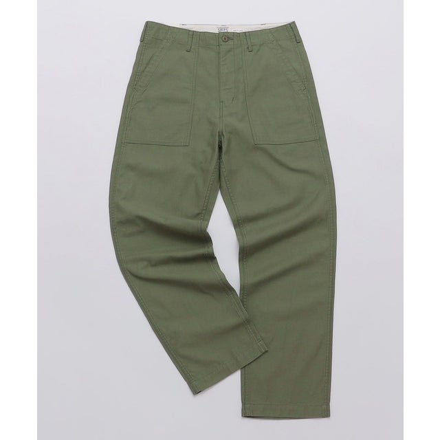 AUTHENTIC:〈MADE IN JAPAN〉ベーシック ベイカー パンツ （オリーブ）