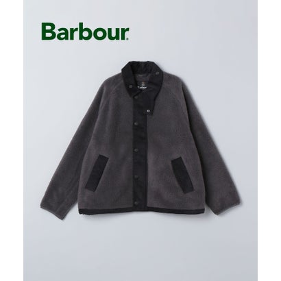 Barbour: TRANSPORT FLEECE JACKET （グレー系）｜詳細画像